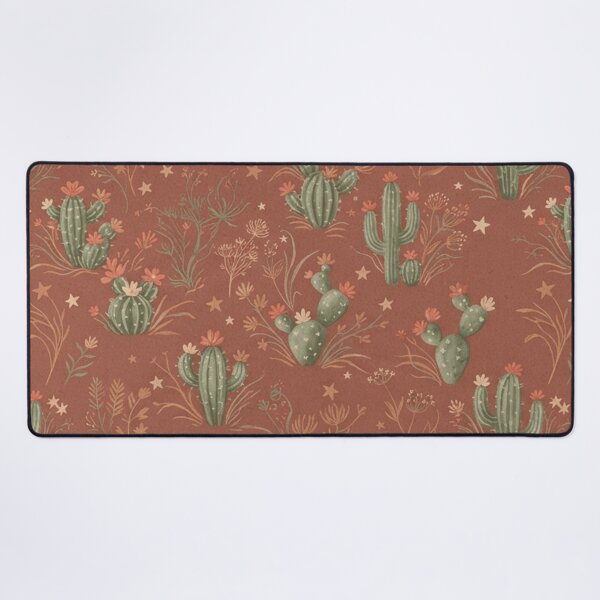 Item preview, Vintage Desert Cactus Botanical Pattern designed and sold by SassyArtistry.