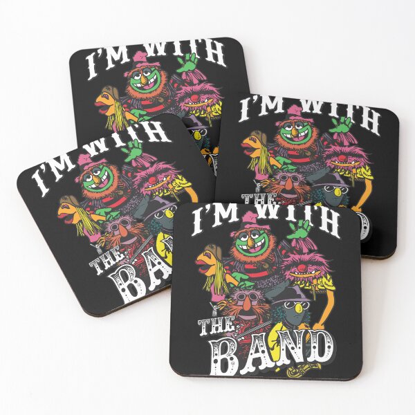 Item preview, I'm With The Band Muppet Characters Retro Design designed and sold by DwigHills.