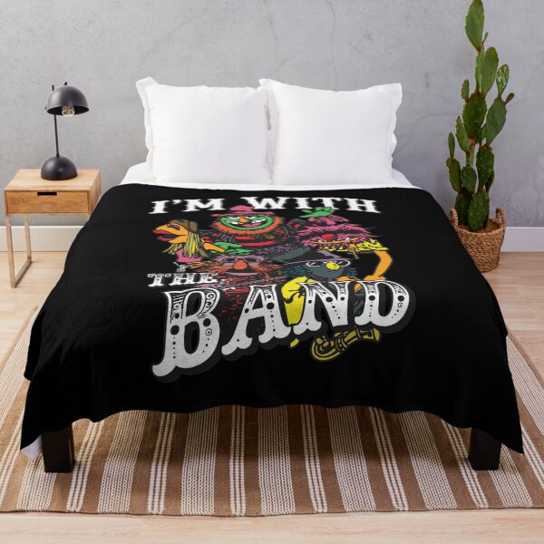 Item preview, I'm With The Band Muppet Characters Retro Design designed and sold by DwigHills.