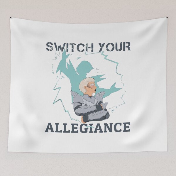 Item preview, Switch Your Allegiance Retro Pixel Armor Warrior Design designed and sold by DwigHills.
