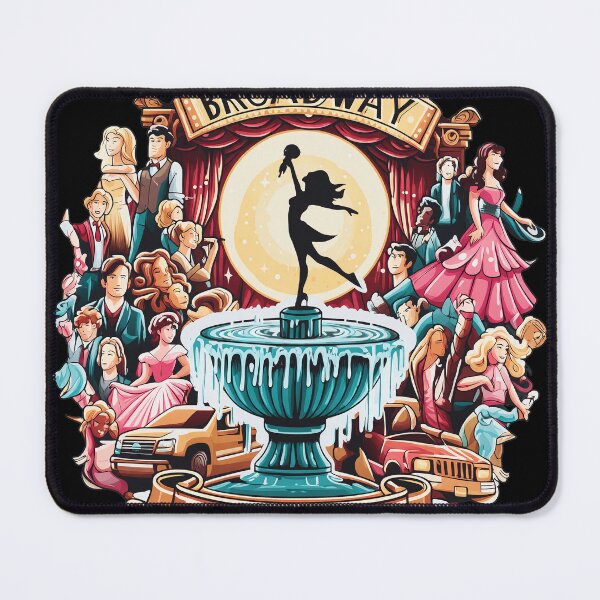 Item preview, Broadway Musical Theater Fan Art Collage designed and sold by DwigHills.