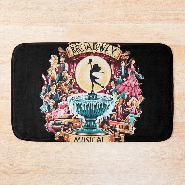 Item preview, Broadway Musical Theater Fan Art Collage designed and sold by DwigHills.