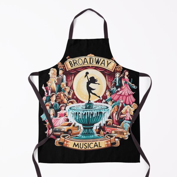 Item preview, Broadway Musical Theater Fan Art Collage designed and sold by DwigHills.