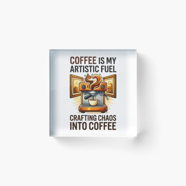 Artikelvorschau, Kaffee ist mein künstlerischer Treibstoff. Espressomaschinenkunst. entworfen und verkauft von Pyt27.