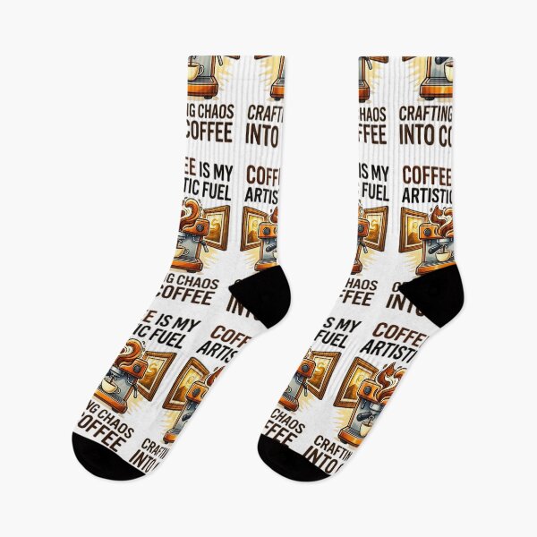 Item preview, Coffee Is My Artistic Fuel Espresso Machine Art designed and sold by Pyt27.