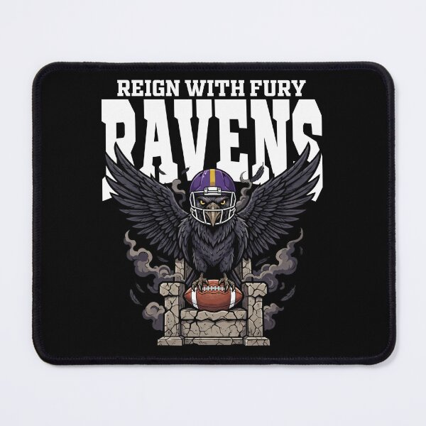 Item preview, RAVENS REIGN WITH FURY - BAL RAVENS designed and sold by KEF Custom.