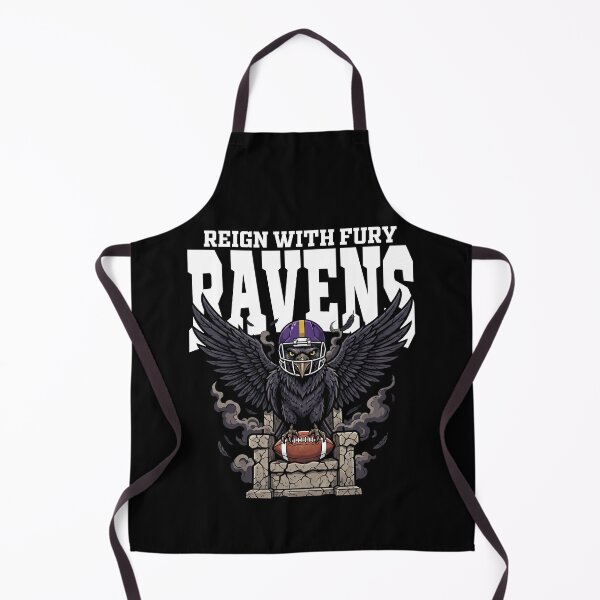 Item preview, RAVENS REIGN WITH FURY - BAL RAVENS designed and sold by KEF Custom.