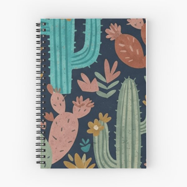 Item preview, Colorful Desert Cactus Botanical Pattern designed and sold by SassyArtistry.