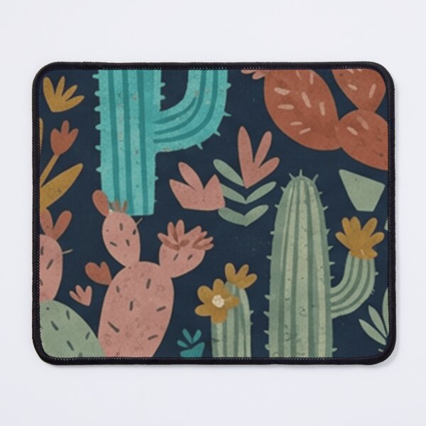 Item preview, Colorful Desert Cactus Botanical Pattern designed and sold by SassyArtistry.