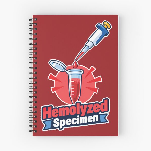 Item preview, Hemolyzed Specimen Medical Lab Tech Phlebotomy Humor designed and sold by KAYJAY DESIGNS.