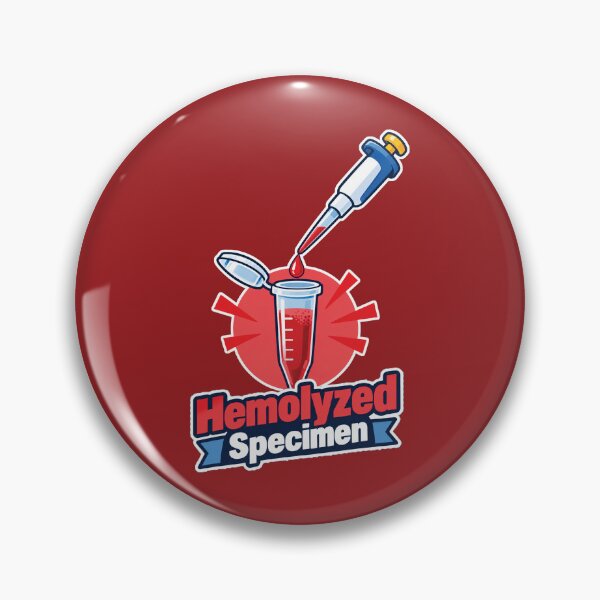 Item preview, Hemolyzed Specimen Medical Lab Tech Phlebotomy Humor designed and sold by KAYJAY DESIGNS.