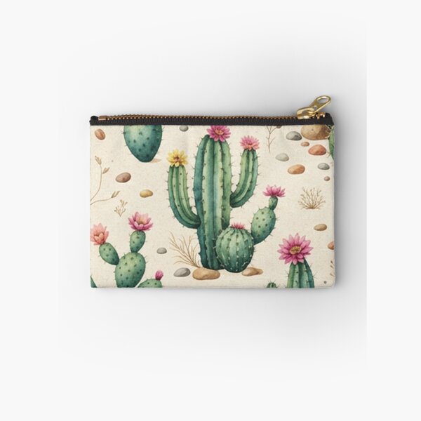 Item preview, Vintage Flowering Cactus Desert Pattern designed and sold by SassyArtistry.