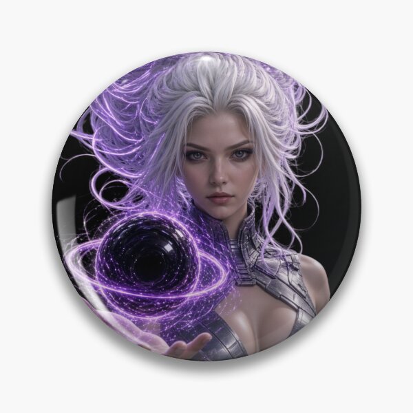 Item preview, Gravity Master 2 Beautiful Sci-Fi Cyberpunk Girl Portrait designed and sold by EvolutionMerch.