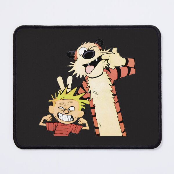 Item preview, Calvin and Hobbes Inspired Cartoon Art by Bill Watterson Tribute designed and sold by Madhuri Subbarao.