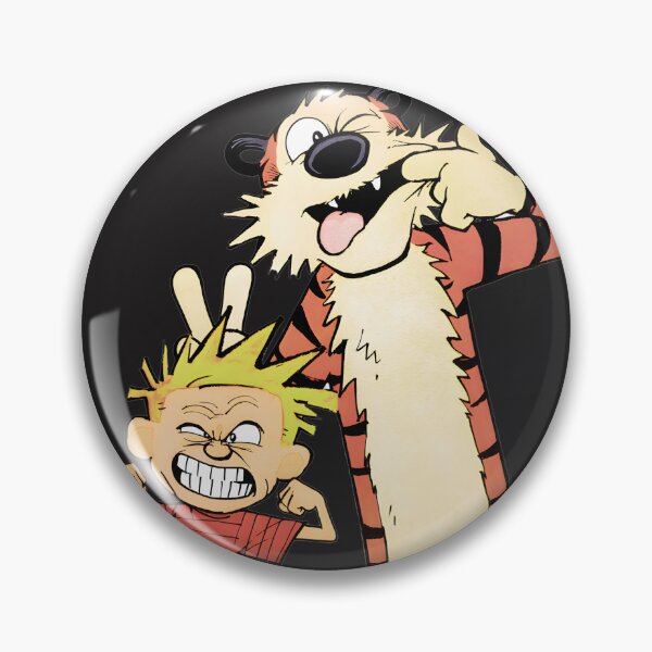 Item preview, Calvin and Hobbes Inspired Cartoon Art by Bill Watterson Tribute designed and sold by Madhuri Subbarao.