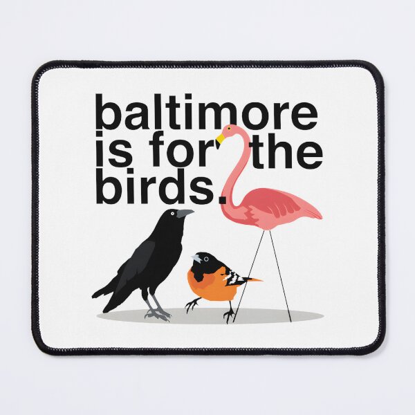 Item preview, Baltimore is for the Birds - Artistic City Nature Design designed and sold by helliscool.