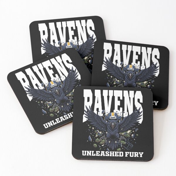 Item preview, RAVENS UNLEASHED FURY - BAL RAVENS designed and sold by KEF Custom.