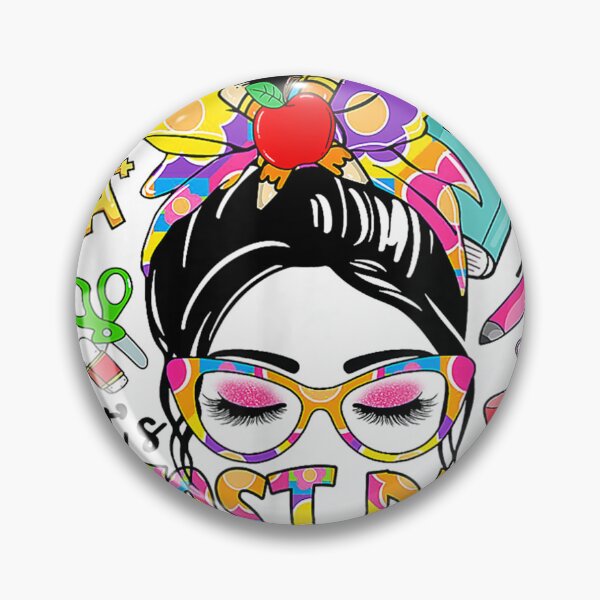 Item preview, It's Test Day You Got This Messy Bun Teacher Testing Exam  designed and sold by Relviddarts.
