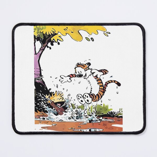 Item preview, Calvin and Hobbes Inspired Cartoon Art by Bill Watterson designed and sold by Madhuri Subbarao.