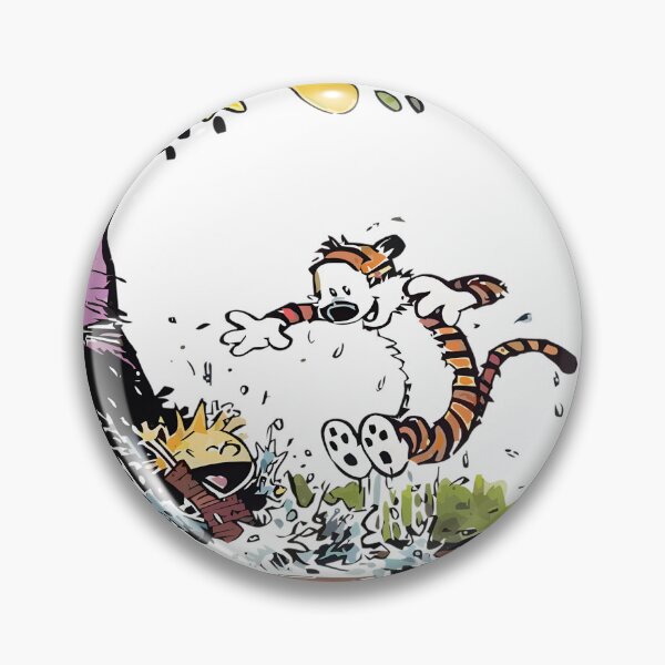Item preview, Calvin and Hobbes Inspired Cartoon Art by Bill Watterson designed and sold by Madhuri Subbarao.
