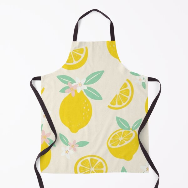 Item preview, Cheerful Yellow Lemon Citrus Pattern designed and sold by SassyArtistry.