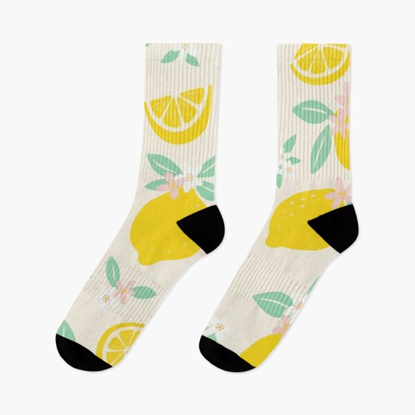 Item preview, Cheerful Yellow Lemon Citrus Pattern designed and sold by SassyArtistry.