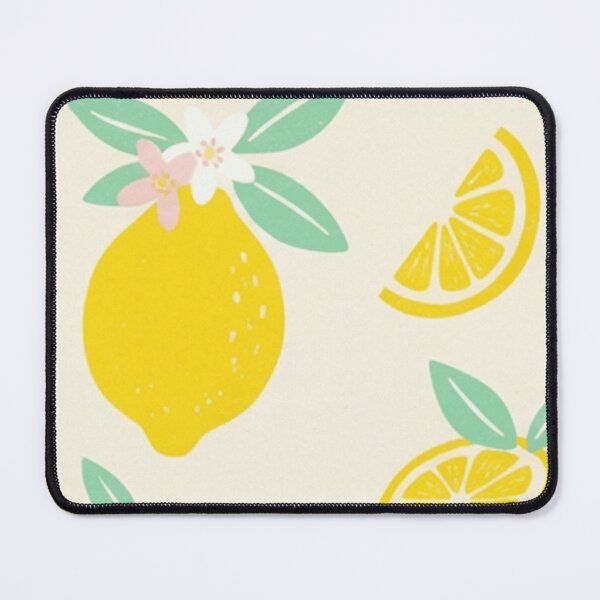 Item preview, Cheerful Yellow Lemon Citrus Pattern designed and sold by SassyArtistry.