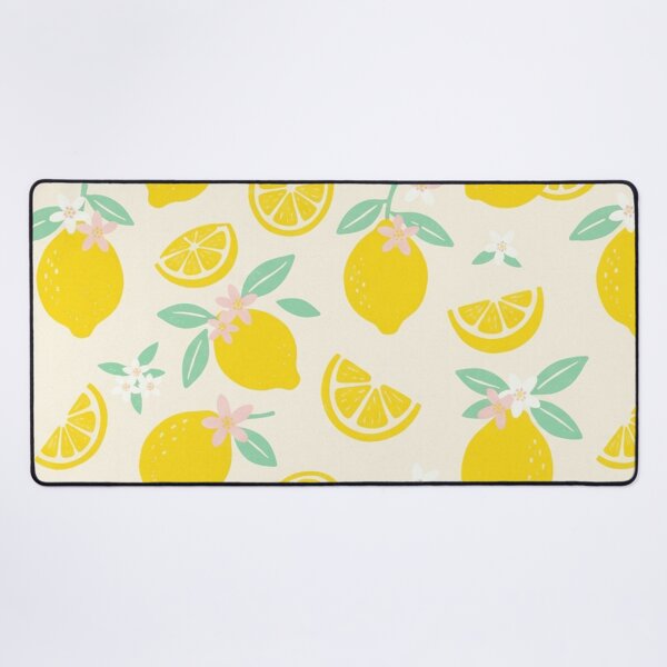 Item preview, Cheerful Yellow Lemon Citrus Pattern designed and sold by SassyArtistry.