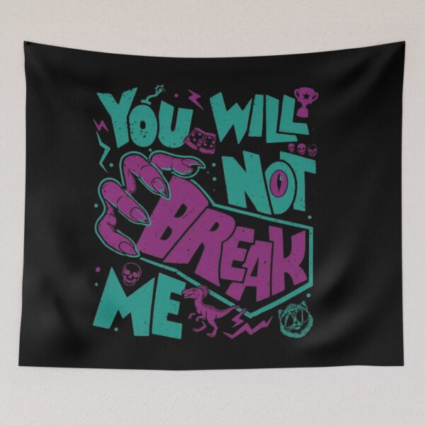 Item preview, Dungeon Crawler Dad, You Will Not Break Me designed and sold by sonjensenStudio.