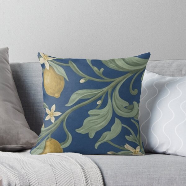 Item preview, Vintage Lemon Vine Floral Pattern designed and sold by SassyArtistry.