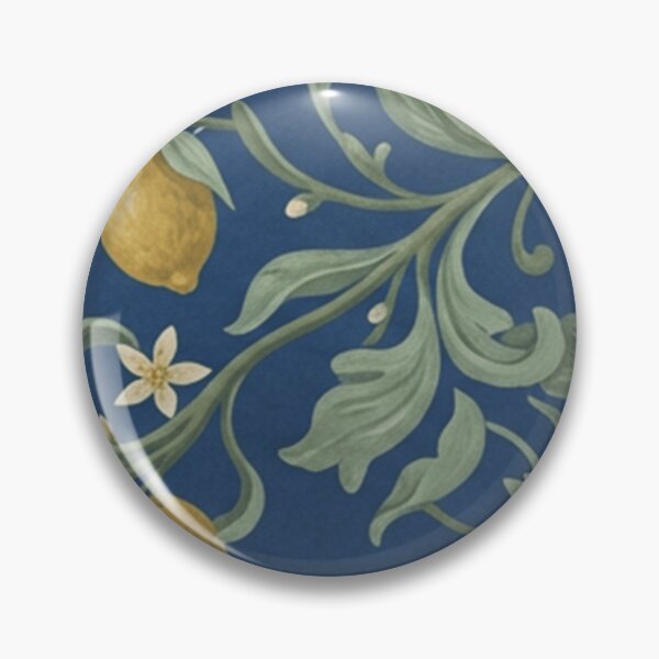 Item preview, Vintage Lemon Vine Floral Pattern designed and sold by SassyArtistry.