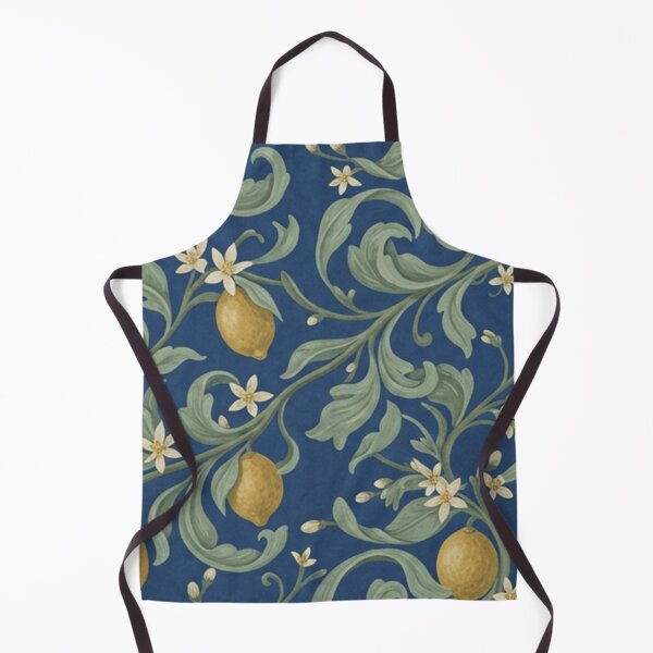 Item preview, Vintage Lemon Vine Floral Pattern designed and sold by SassyArtistry.