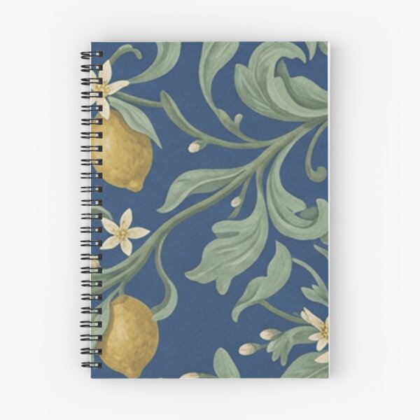 Item preview, Vintage Lemon Vine Floral Pattern designed and sold by SassyArtistry.