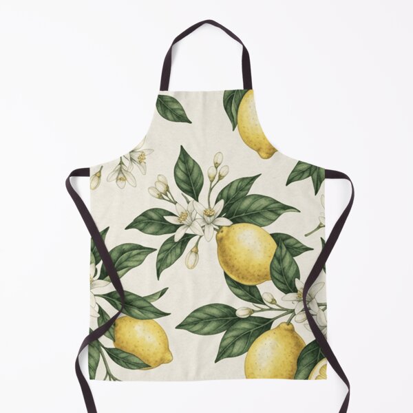 Item preview, Vintage Botanical Lemon Blossom Pattern designed and sold by SassyArtistry.