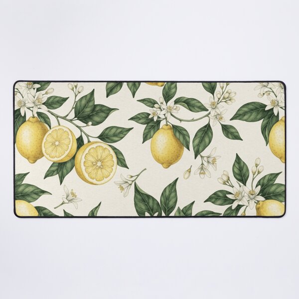 Item preview, Vintage Botanical Lemon Blossom Pattern designed and sold by SassyArtistry.