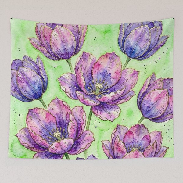 Item preview, Purple Tulip  designed and sold by GraphicsClub.