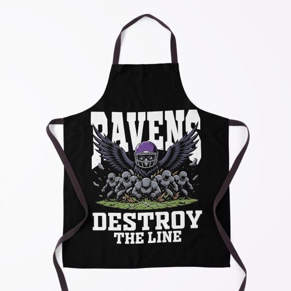 Item preview, RAVENS DESTROY THE LINE - BAL RAVENS designed and sold by KEF Custom.