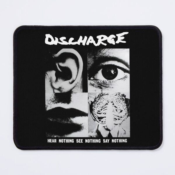 Item preview, Discharge - Hear Nothing, See Nothing, Say Nothing designed and sold by Limn From Limb.