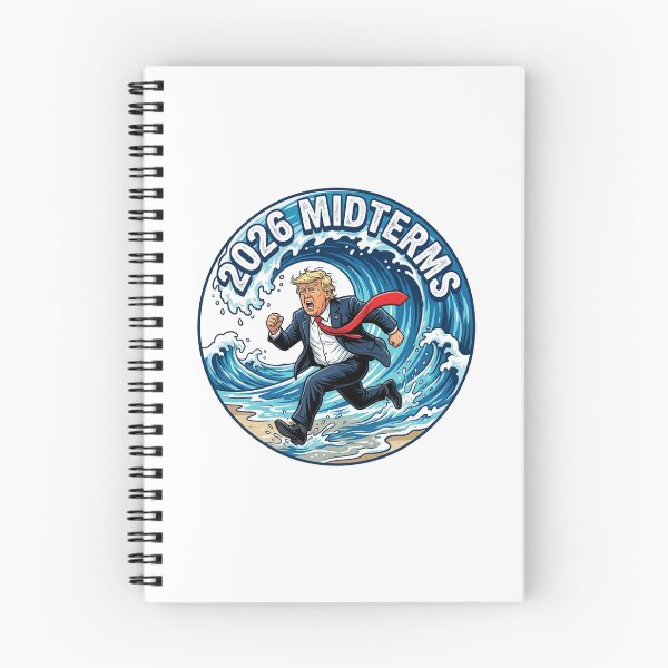 Item preview, 2026 Midterms Blue Wave Anti Trump Political Satire Democrat Campaign Seal Graphic designed and sold by raedattia.
