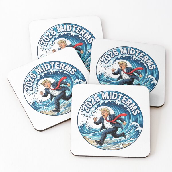 Item preview, 2026 Midterms Blue Wave Anti Trump Political Satire Democrat Campaign Seal Graphic designed and sold by raedattia.