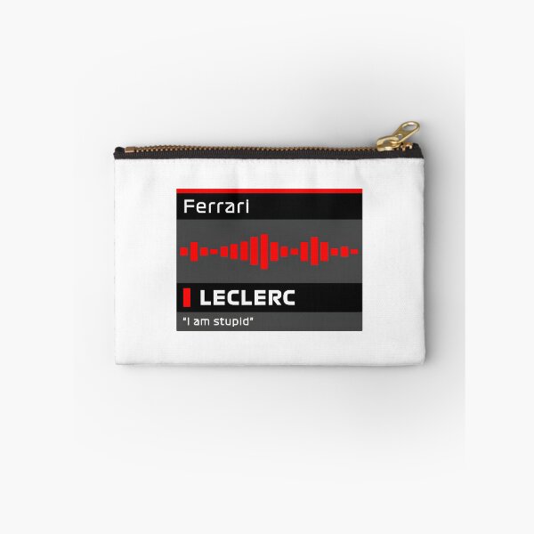 Item preview, I Am Stupid Leclerc Inspired Team Radio Motorsport Design designed and sold by PORTALSTAR.