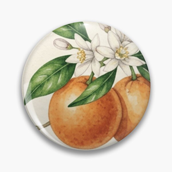 Item preview, Vintage Orange Blossom Citrus Pattern designed and sold by SassyArtistry.