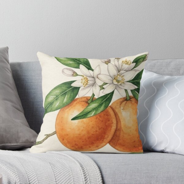 Item preview, Vintage Orange Blossom Citrus Pattern designed and sold by SassyArtistry.