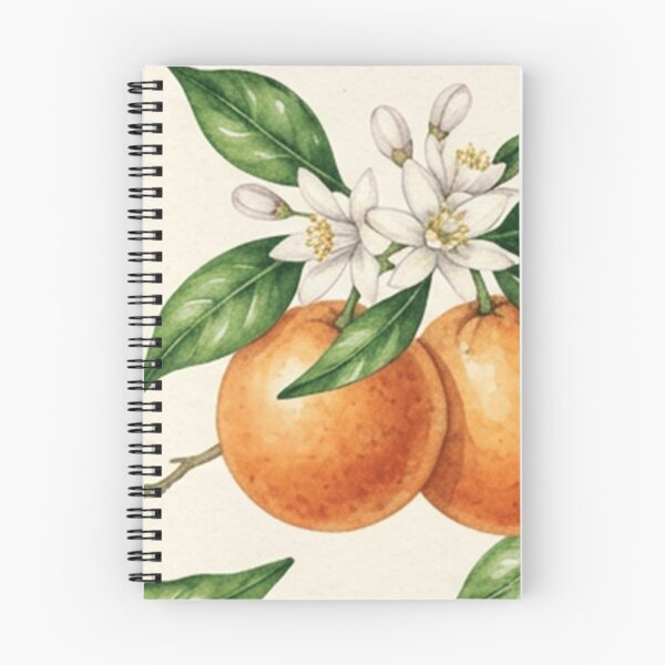 Item preview, Vintage Orange Blossom Citrus Pattern designed and sold by SassyArtistry.