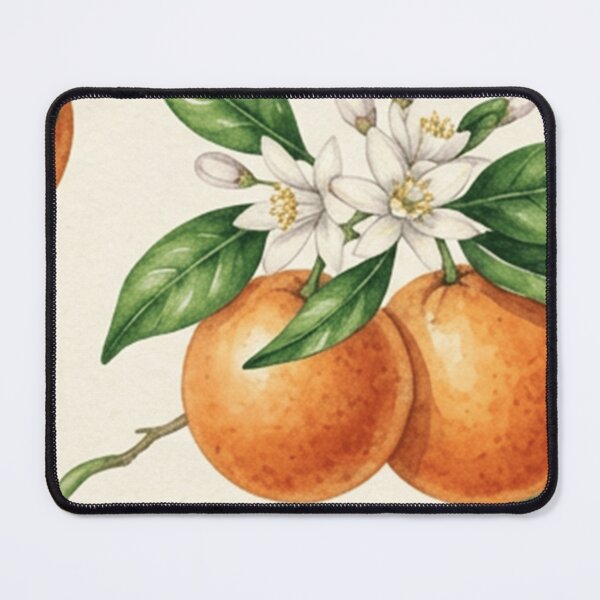 Item preview, Vintage Orange Blossom Citrus Pattern designed and sold by SassyArtistry.