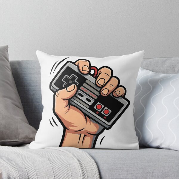 Item preview, Classic Retro Gaming Controller – Arcade Gamer Hand Artwork designed and sold by StickerNestYou.