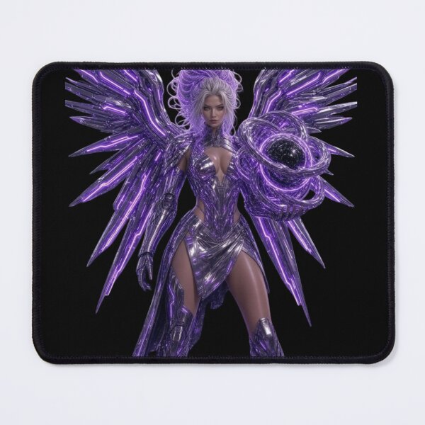 Item preview, Gravity Master Beautiful Sci-Fi Cyberpunk Girl Portrait designed and sold by EvolutionMerch.