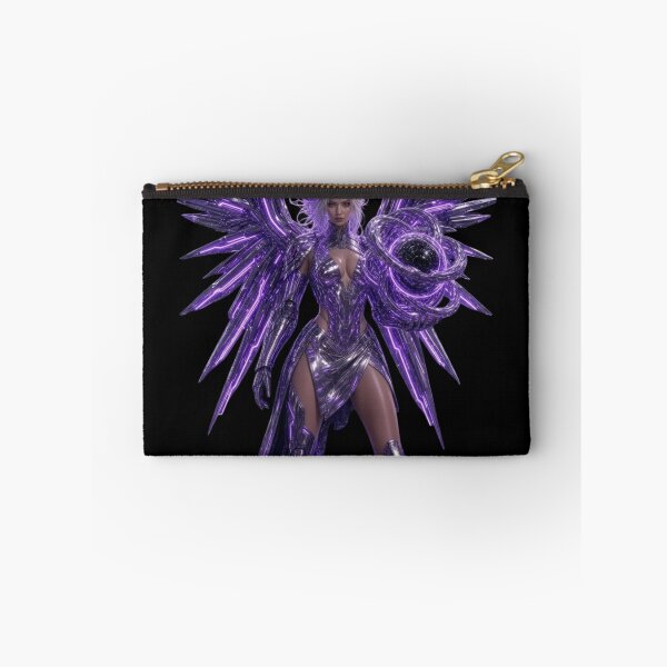 Item preview, Gravity Master Beautiful Sci-Fi Cyberpunk Girl Portrait designed and sold by EvolutionMerch.