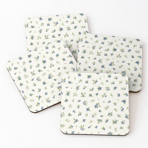 Item preview, Tiny Blueberry Botanical Pattern designed and sold by SassyArtistry.