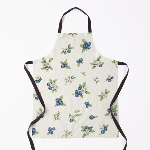 Item preview, Tiny Blueberry Botanical Pattern designed and sold by SassyArtistry.